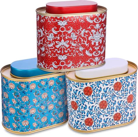 tea tin metal box|tea tins for loose storage.